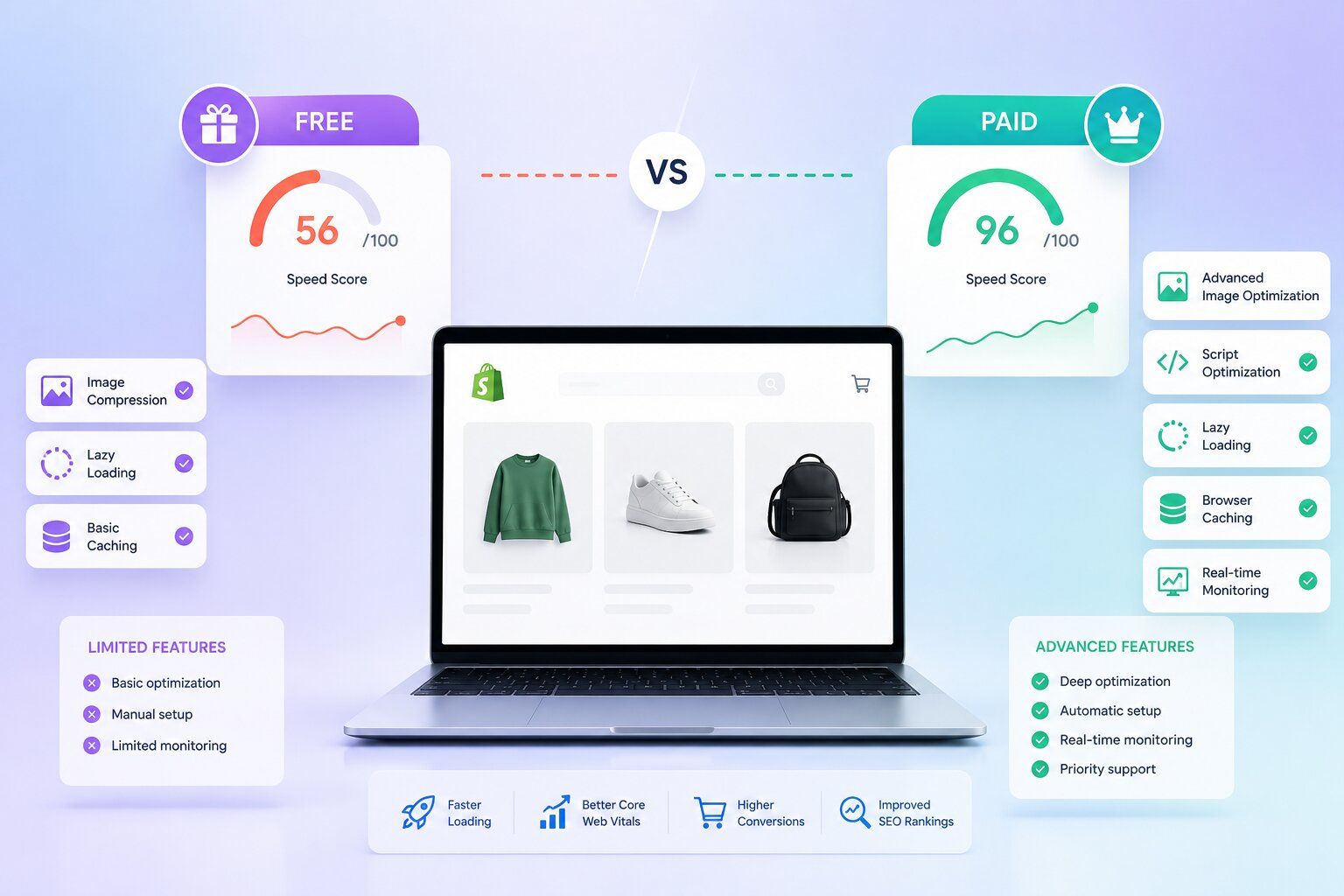 Free vs Paid Shopify Speed Optimization Tools: What’s Worth It?